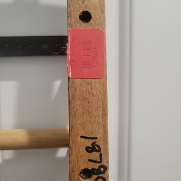 Pottery Barn Farmhouse Boho Wall Mounted Space Saving Jewelry Organizer Mango - Picture 11 of 16